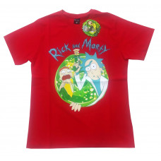 Rick And Morty - Fear (Lisanslı T-Shirt) Kırmızı