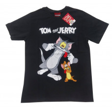 Tom And Jerry  (Lisanslı T-Shirt) Siyah
