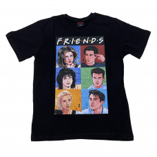 Friends - Pictures (T-Shirt) Siyah